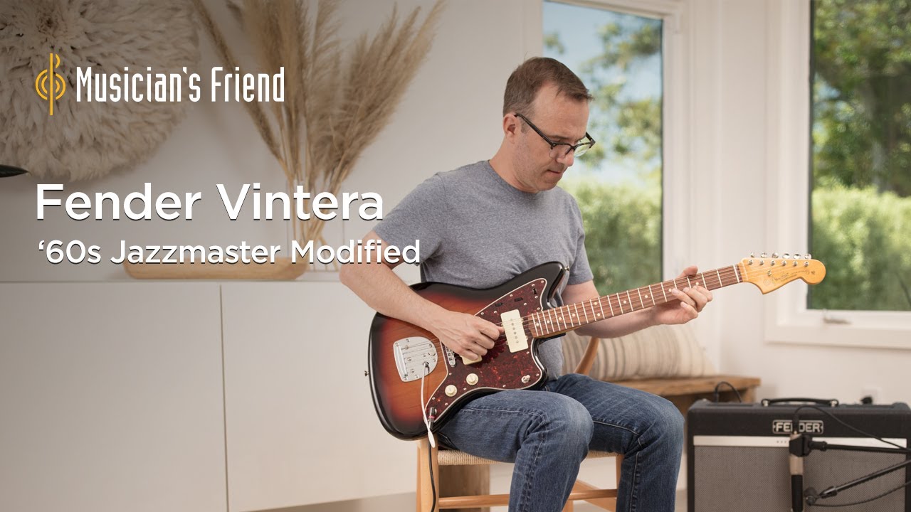 Fender Vintera '60s Jazzmaster Modified Demo - All Playing, No Talking