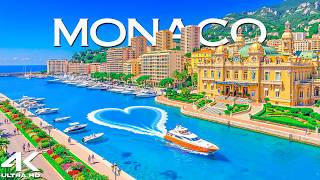 Monaco 🇲🇨 4K | Iconic Monte Carlo, Port Hercules & Luxurious Mediterranean Paradise