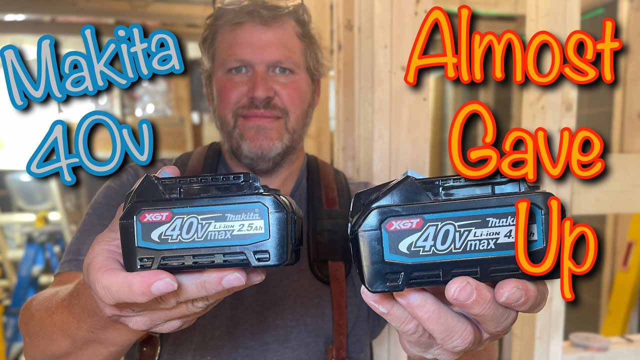 До сих пор я ненавидел некоторые 40-вольтовые инструменты Makita.