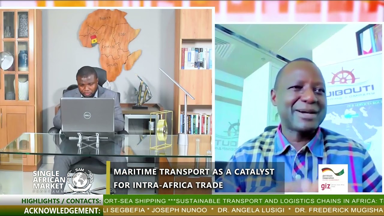 Still from Only Marine Transport will enable Africa Trade effectively under AfCFTA- CEO, Djibouti Shipping Co.