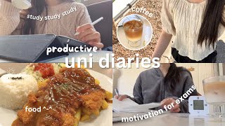 EXAM SEASONstudy motivation for high school & uni studentsa productive med school study vlog!!