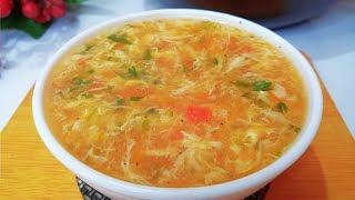 Tomato Egg Soup in 15 min| Weight Loss Soup Recipe |Simple Tomato Soup | Instant Healthy Soup Recipe