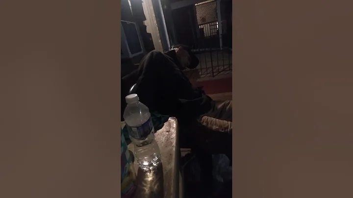 Bobby Fryer falling asleep on the porch