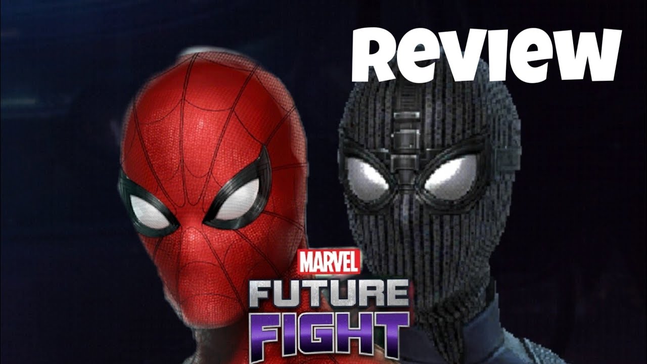 Spider man (far from home)uniform review-marvel future fight-mini helium