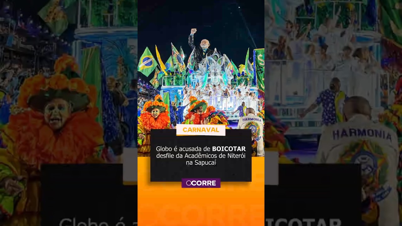 Globo é acusada de BOICOTAR desfile da Acadêmicos de Niterói na Sapucaí