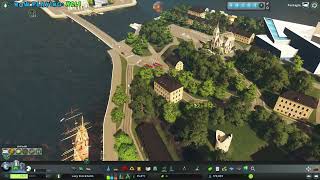 Realistic Stockholm building in Cities Skylines (no commentary)