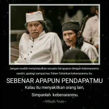 story wa cak nun - simpan kebenaranmu
