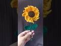 Crochet Sunflower 🌻 #viral #trending #crochet #youtubeshorts #handmade