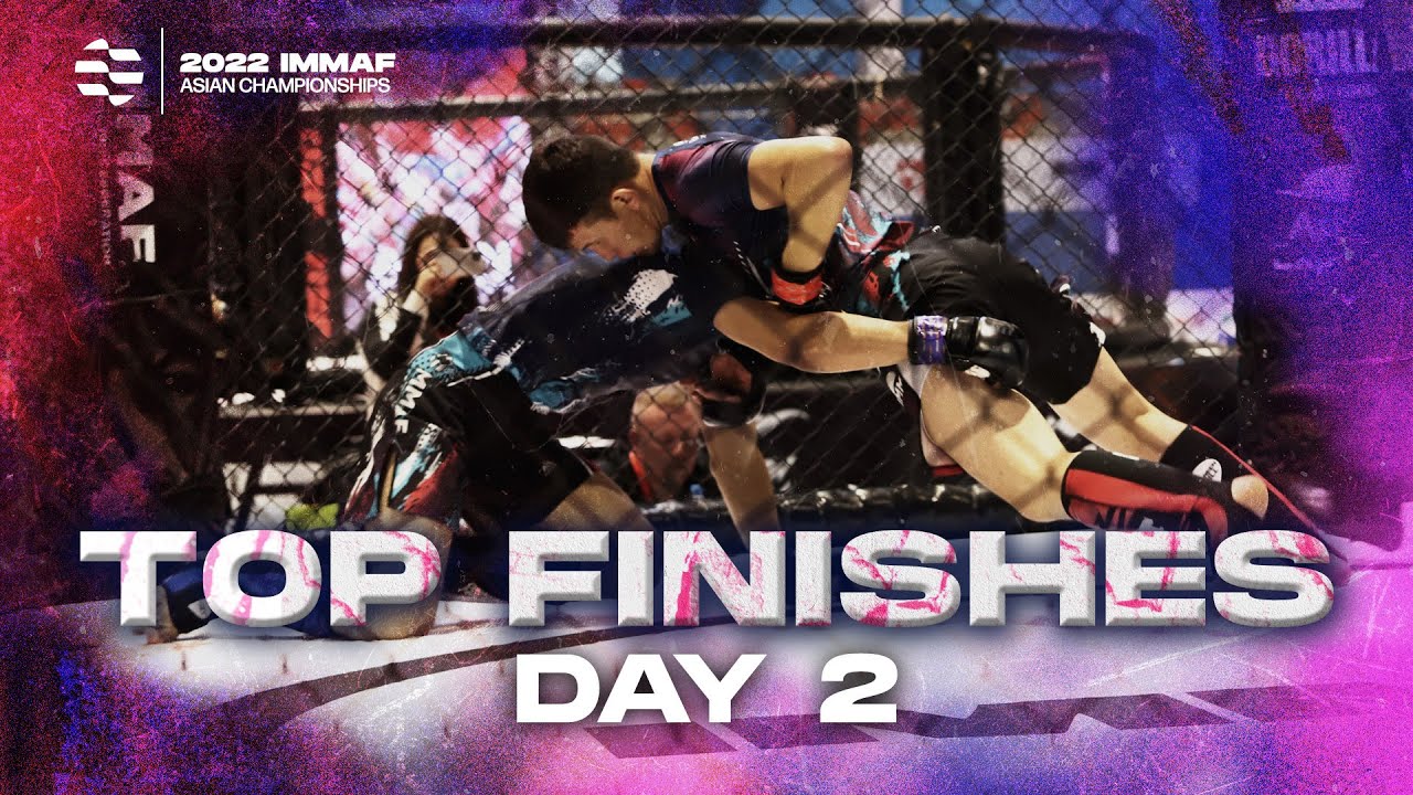 Best Submissions and Knockouts: Day 2 | 2022 Asian Championships