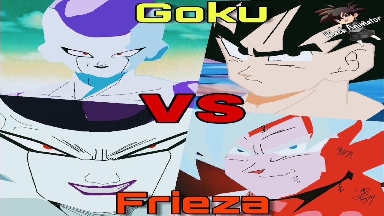 Goku And Vegeta vs Golden Freezer DBS sticknodes by Boltanim on