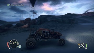 Mad Max - Dinki Di: Put The Dog in The Buggy, Defuse Minefields Gameplay Tutorial (Lower Threats)