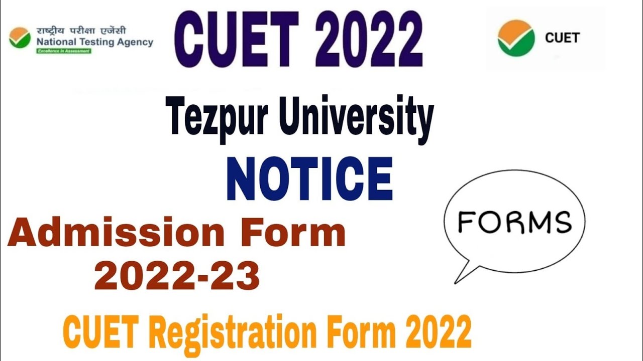 Tezpur University Admission form 2022 fees, eligibility criteria, cut