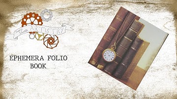 Ephemera book- Never Ending Folio