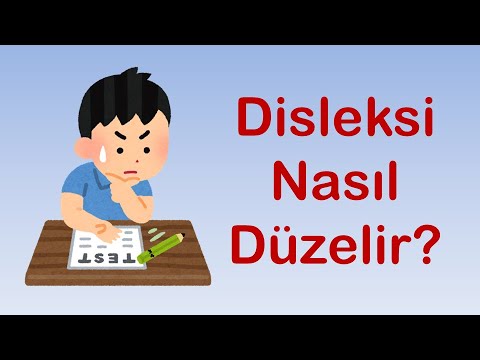 Video: Disleksik Bir Yetişkine Nasıl Yardım Edilir (Resimlerle)