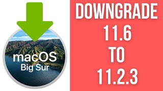 How To Downgrade macOS Big Sur 11.6 to 11.2.3 WITHOUT Wiping/resetting M1 Mac! [New Links]