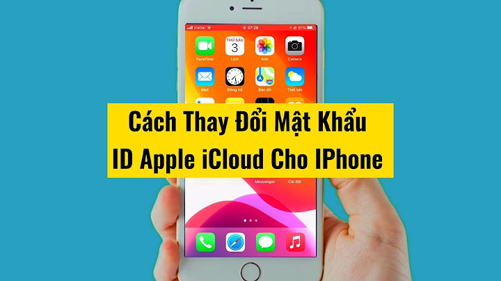 Cách đổi mật khẩu app store trên iPhone 6