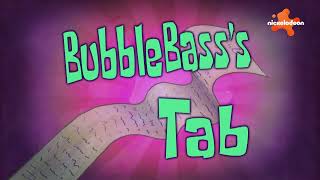 SpongeBob - Bubble Bass's Tab Title Card (Castillian Spanish)