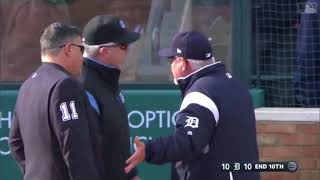 Gardenhire Gets Ejected in First Game as Tiger's Manager