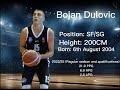 Bojan dulovic highlights 2004sfsg200cm