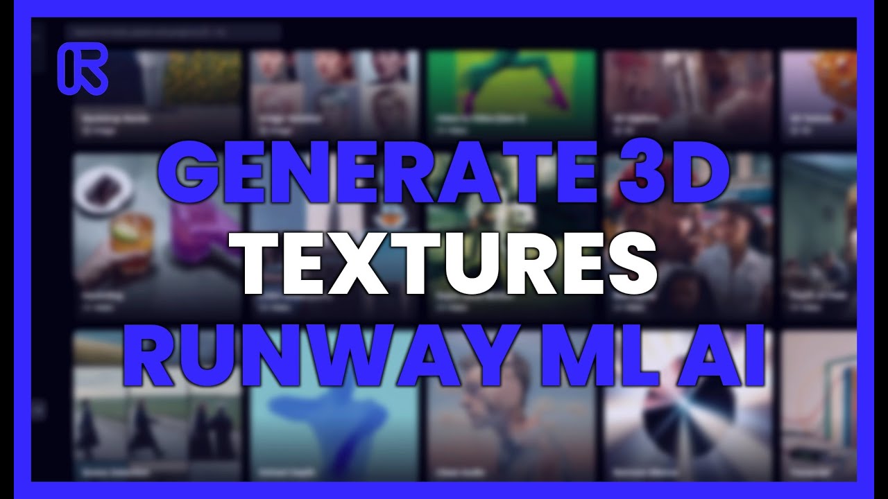 GENERATE 3D TEXTURES WITH RUNWAY ML: AI FOR DESIGN & ART - YouTube