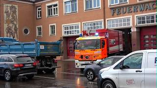 [❗❌ VU3 & Chaos vor der Wache ❌❗] 📟🚨 Rüstzug mit WLF AB-Schiene FW 3 BF Stuttgart