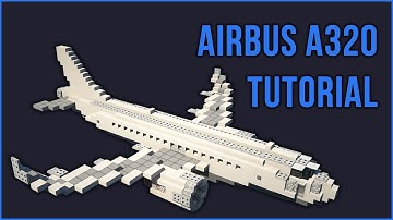 ✈️ Minecraft  Tutorial: How to Make an Airbus A320