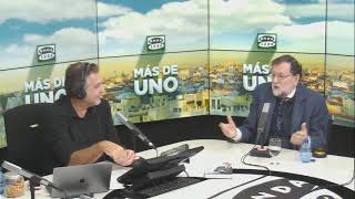 Carlos Alsina entrevista a Mariano Rajoy en Más de uno