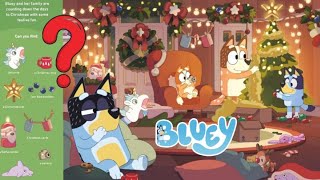 Wheres Bluey At Christmas? Search And Find Bluey Book For Kids