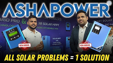 Best Solar Inverter in India | Best MPPT Solar Inverter | Best MPPT Charge Controller | Ashapower