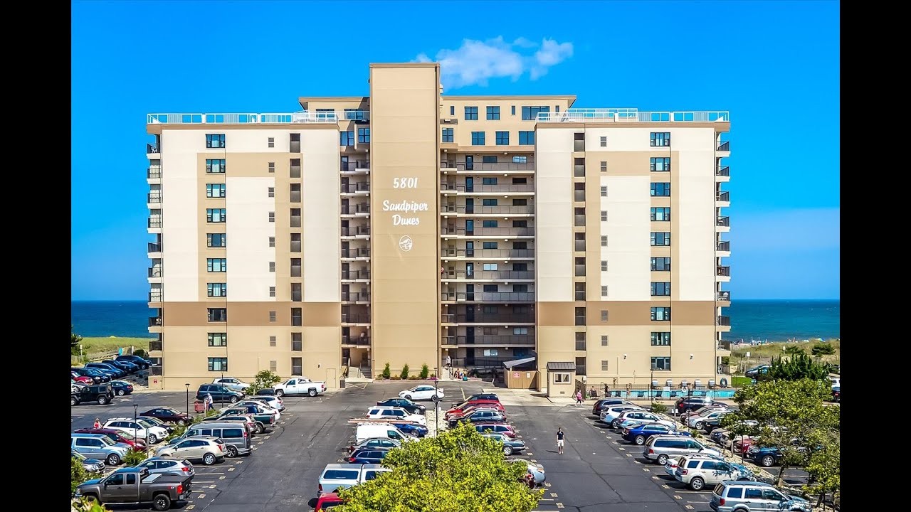 Oceanside High Rise For Sale In Ocean City, MD - Sandpiper Dunes 
