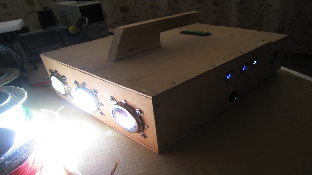 DIY Floodlight upgrade YouTube