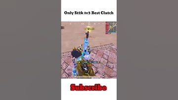 S12K FAST 1v3 CLUTCH 🔥 | BGMI Godlike Shotgun Play 😱💥  #bgmi #bgmishorts #1v3clutch #wgitachi