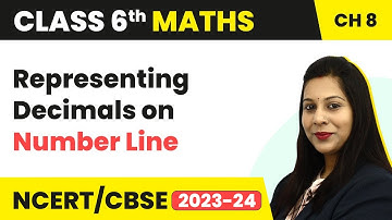 Representing Decimals on Number Line - Decimals | Class 6 Maths