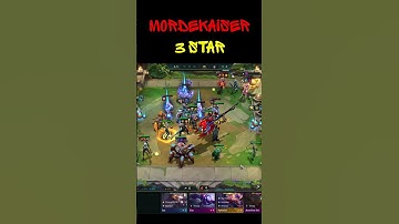 TFT: MORDEKAISER 3 Star | League of Legends TFT Set 8 #shorts #tft #leagueoflegends #gaming