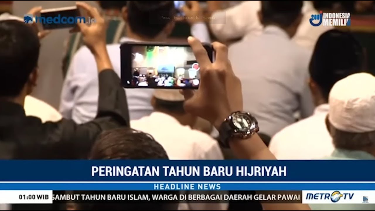 Peringatan Tahun Baru Hijriyah Di Masjid Istiqlal YouTube