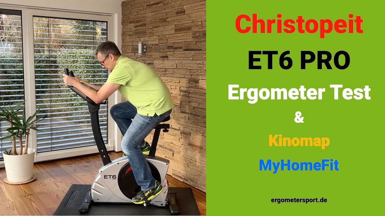 Christopeit ET6 Pro Ergometer Test / ERGOMETER & HEIMTRAINER - YouTube