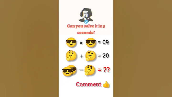 Challenge your friends to solve this Emoji Maths Puzzle #shorts #youtubeshorts #ytshorts #genius