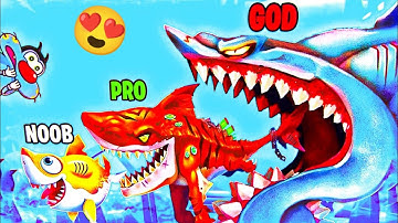 Oggy Go NOOB Vs PRO Vs HACKER Oggy and the Hungry Shark Funny Commentary Oggy and Jack  Gameplay