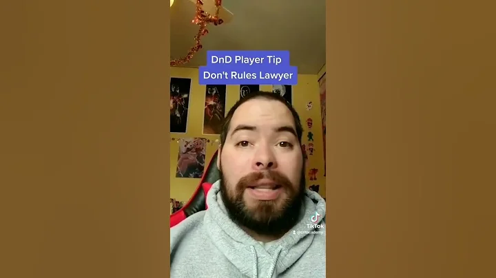 D&D Player Tip | Don't Be A Rules Lawyer | 1 Minute Dungeons & Dragons Tips