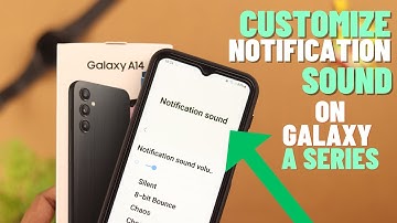 Samsung A14 5G: Set Custom Notification Sounds!