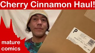 Cherry Cinnamon - Mycomicshop haul! - cat comics and mature comics!