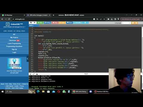 C Programlama 4