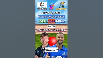 SFU vs MINY Toss Prediction | Today Toss Prediction | MLC 6th T20 Match Prediction #mlc #tosswinner
