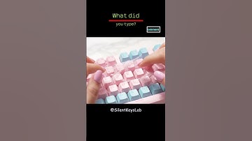 Peaceful Typing ASMR Session⌨_#asmr #relaxing #satisfying #keyboard