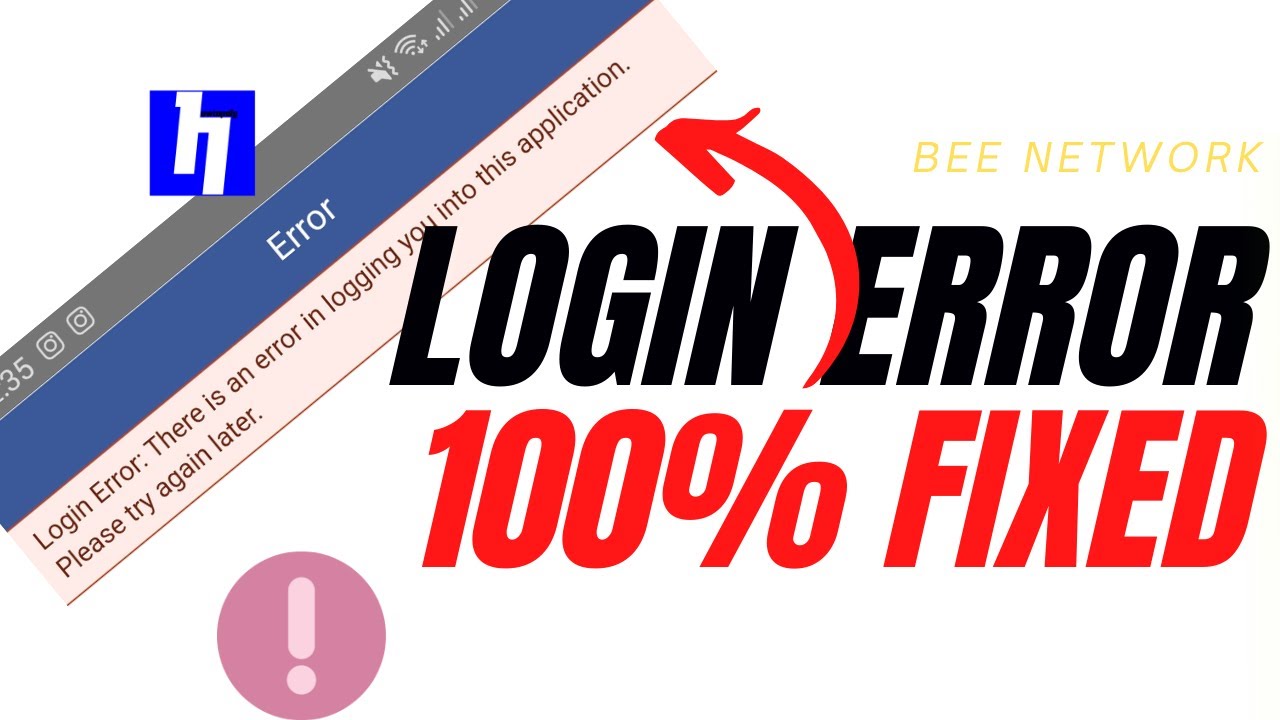 Bee network login problem 100% solved [ Proven method ] FACEBOOK LOGIN ...