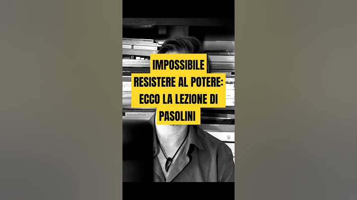 SALO' DI PASOLINI ci insegna che resistere è impossibile  #cinematok #pasolini