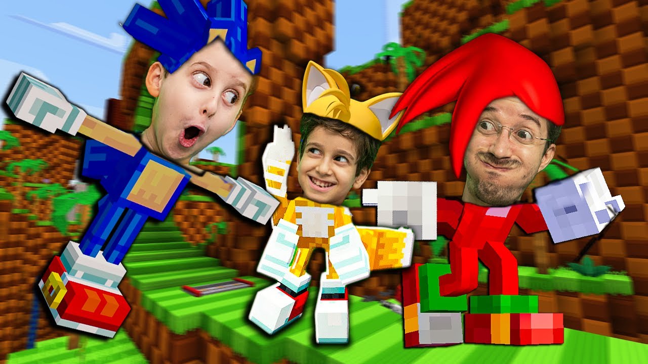 VIRAMOS O SONIC NO MINECRAFT - Games