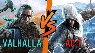 Assassins Creed Valhalla VS Assassins Creed 1 - Which Game Reigns Superior?