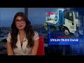 Man steals Carvana truck, damages law enforcement vehicles