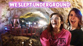 We Slept 220 Ft. Underground In This Cave Motel Room